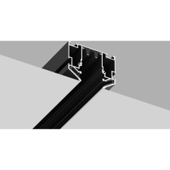 Встраиваемый трек 220V в натяжной ПВХ потолок Crystal Lux CLT 0.135 01 L2000 BL 1407/031