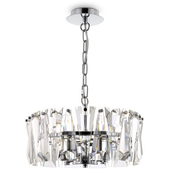 Подвесная люстра хрустальная Puntes MOD043PL-04CH Подвесная люстра хрустальная Puntes MOD043PL-04CH