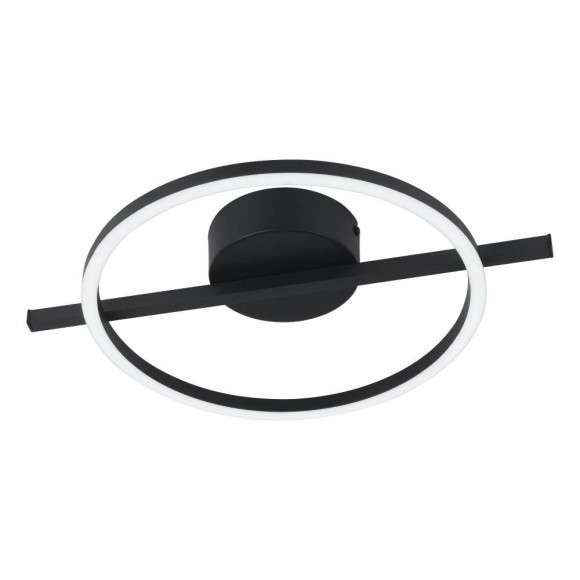 901113 AMANDOLO Светодиодный диммируемый потолочный светильник, 17Вт, 1900Лм, 2700-6500К, алюминий/сталь, черный/белый