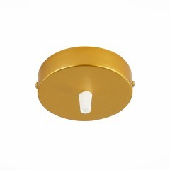 SL001.203.01 ST Luce SL1 Потолочное крепление, на одну лампу (круглое) золотистый