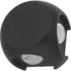 SL9505.401.01 Светильник уличный настенный ST-Luce Черный/Черный LED 1*4W 4000K VOLTI SL9505.401.01 Светильник уличный настенный ST-Luce Черный/Черный LED 1*4W 4000K VOLTI