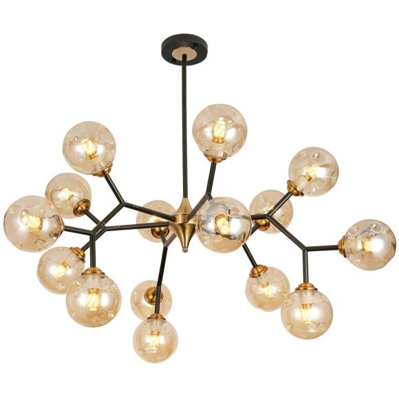 Люстра потолочная Lussole LSP-8309 ASTORIA IP21 под лампы 15xE27 600W Люстра потолочная Lussole LSP-8309 ASTORIA IP21 под лампы 15xE27 600W