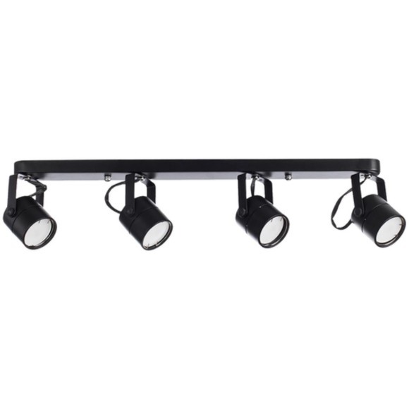 Спот потолочный Arte Lamp A1310PL-4BK LENTE под лампы 4xGU10 50W