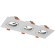 Светильник встраиваемый Crystal Lux CLT 002C3 WH