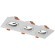 Светильник встраиваемый Crystal Lux CLT 002C3 WH