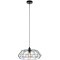 49487 Подвес CARLTON 2, 1x60W (E27), Ø455, H1100, сталь, черный