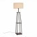 SLE302.405.01 Торшер ST-Luce Черный, Коричневый/Бежевый E27 1*40W (из 2-х коробок) MENOLA