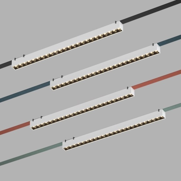DK5573-WB Cветодиодный светильник на ременный шинопровод Denkirs Belty CRI90+ 3000К 2000Лм 24° 24Вт