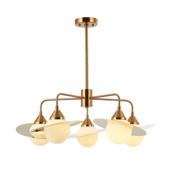 Люстра на штанге Stilfort 2125/03/05P серия Saturn Люстра на штанге Stilfort 2125/03/05P серия Saturn