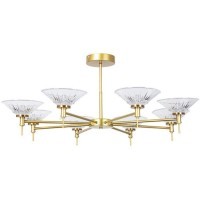 Люстра на штанге Arte Lamp ALESSIA A2076PL-8GO 
