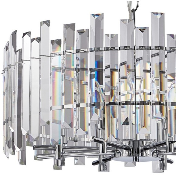 Люстра подвесная хрустальная 2114/09/08P Stilfort, серия Feeriya