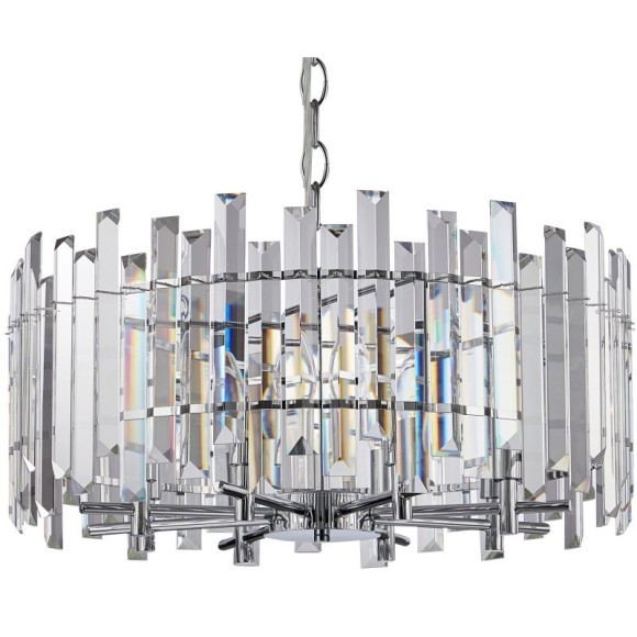 Люстра подвесная хрустальная 2114/09/08P Stilfort, серия Feeriya