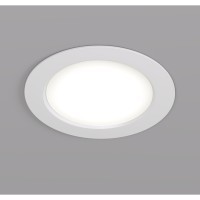 DK3049-WH Встраиваемый светильник, IP 20, 7Вт, LED, белый, пластик