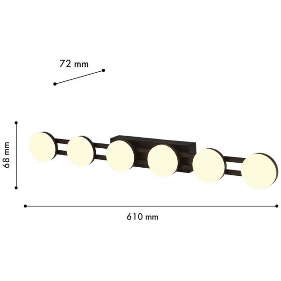 Настенный светильник Moti 4601-1W Настенный светильник Moti 4601-1W