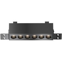 Встраиваемый светильник Technical DL065-12W3-6K-TRS-B