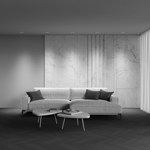 Встраиваемый светильник Technical DL065-12W3-6K-TRS-B