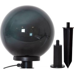 900202 Ландшафтный светильник MONTEROLLO SMOKE, E27, 1X40W, IP44, H340, ?300, пластик, черный/пластик, черный полупрозрачный 900202 Ландшафтный светильник MONTEROLLO SMOKE, E27, 1X40W, IP44, H340, ?300, пластик, черный/пластик, черный полупрозрачный