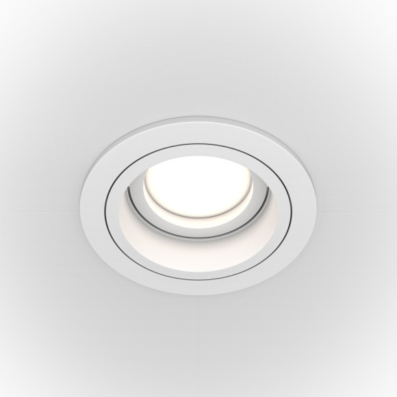 Встраиваемый светильник Maytoni DL025-2-01W Atom под лампу 1xGU10 50W Встраиваемый светильник Maytoni DL025-2-01W Atom под лампу 1xGU10 50W