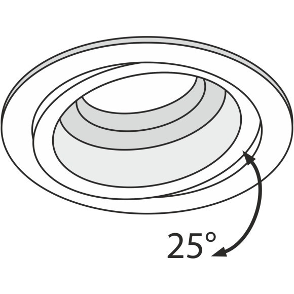 Встраиваемый светильник Maytoni DL025-2-01W Atom под лампу 1xGU10 50W Встраиваемый светильник Maytoni DL025-2-01W Atom под лампу 1xGU10 50W