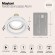 Встраиваемый светильник Maytoni DL025-2-01W Atom под лампу 1xGU10 50W