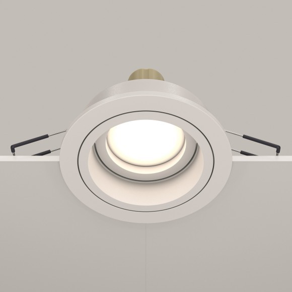 Встраиваемый светильник Maytoni DL025-2-01W Atom под лампу 1xGU10 50W Встраиваемый светильник Maytoni DL025-2-01W Atom под лампу 1xGU10 50W