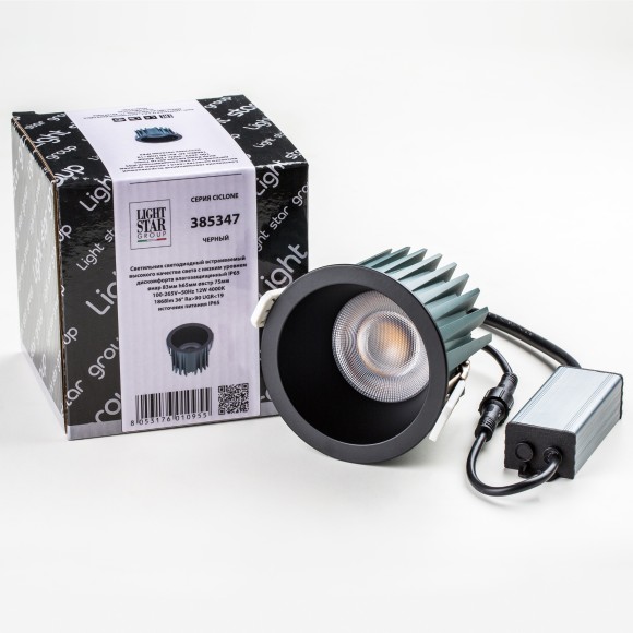 Светильник светодиодный универсальный IP44 Ciclone Lightstar 385347 Светильник светодиодный универсальный IP44 Ciclone Lightstar 385347