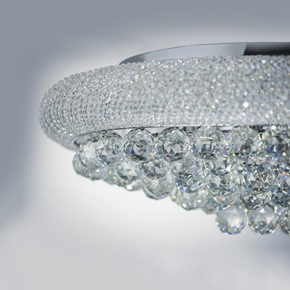 Хрустальный потолочный светильник MONILE 704214