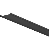 Рассеиватель для профиля 50×50 (Чёрный, 2 м), ALM-5050T-B-DF-2M 642048