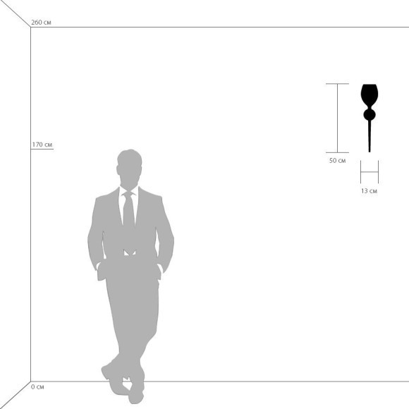 Бра Lightstar 807610 Meta d'uovo под лампу 1xE14 40W Бра Lightstar 807610 Meta d'uovo под лампу 1xE14 40W
