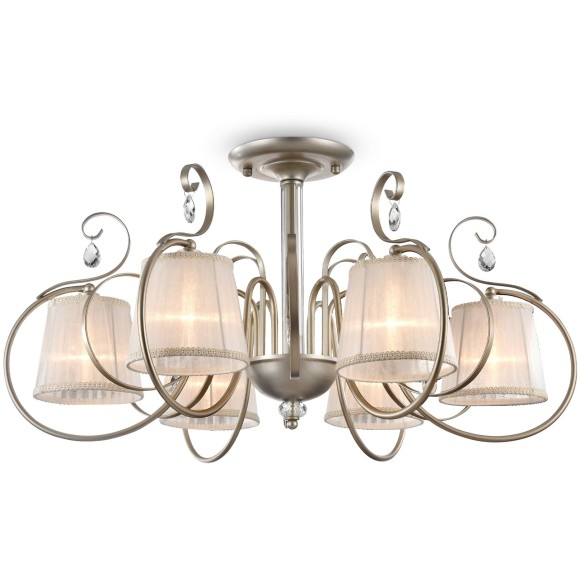 Люстра потолочная Freya FR2020-CL-06-BG Simone под лампы 6xE14 40W