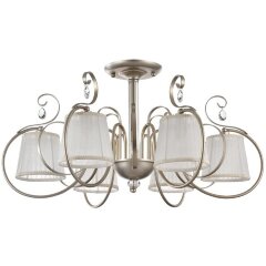 Люстра потолочная Freya FR2020-CL-06-BG Simone под лампы 6xE14 40W