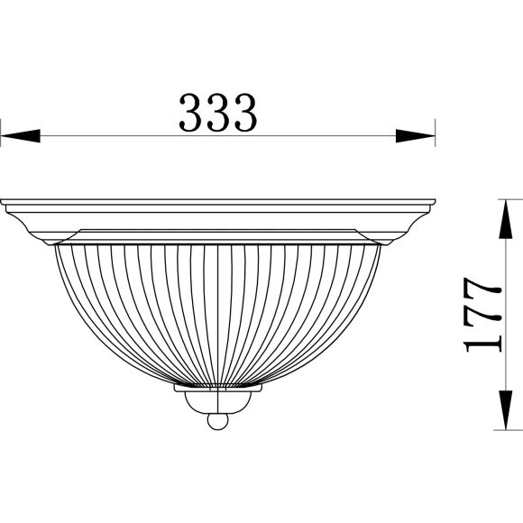 Настенно-потолочный светильник Freya FR2913-CL-02-BZ Planum под лампы 2xE27 60W