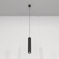 Подвесной светильник цилиндр Maytoni P072PL-L12B4K Focus LED светодиодный LED 12W