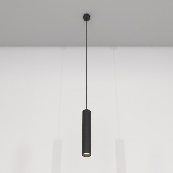 Подвесной светильник цилиндр Maytoni P072PL-L12B4K Focus LED светодиодный LED 12W