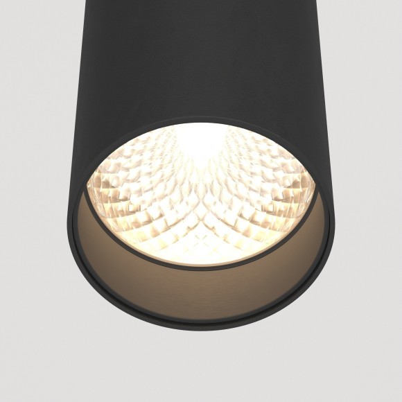 Подвесной светильник цилиндр Maytoni P072PL-L12B4K Focus LED светодиодный LED 12W