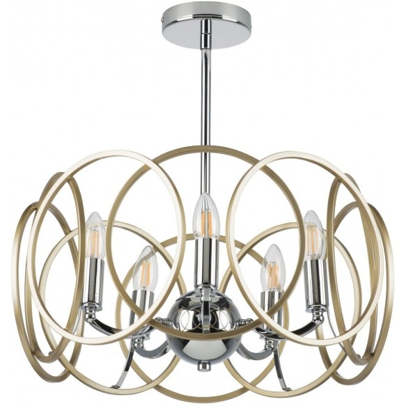 Люстра потолочная Lightstar 713053 Regolo под лампы 5xE14 200W