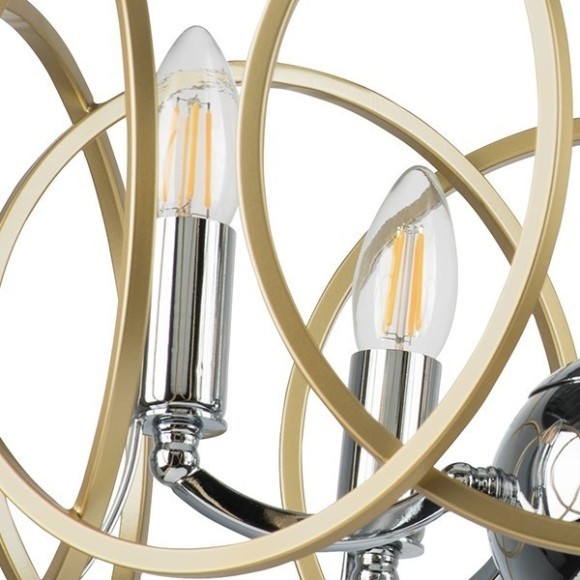 Люстра потолочная Lightstar 713053 Regolo под лампы 5xE14 200W