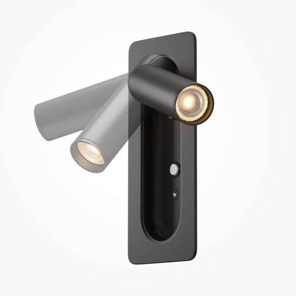 MOD495WL-L3B3K Настенный встраиваемый светодиодный светильник (бра) Maytoni Axiom 3Вт 3000К 200Лм CRI90 25°