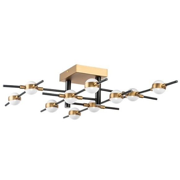 Люстра потолочная Lightstar 745147 Bergamo светодиодная 10xLED 500W