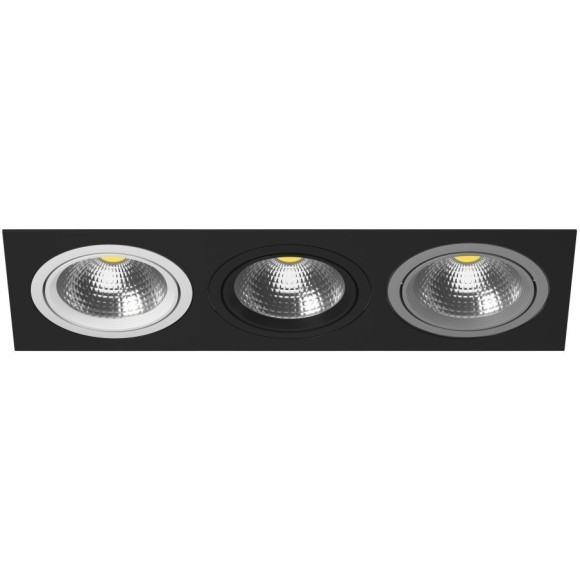 Встраиваемый светильник Lightstar i837060709 Intero 111 под лампы 3xGU10 150W