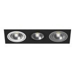 Встраиваемый светильник Lightstar i837060709 Intero 111 под лампы 3xGU10 150W