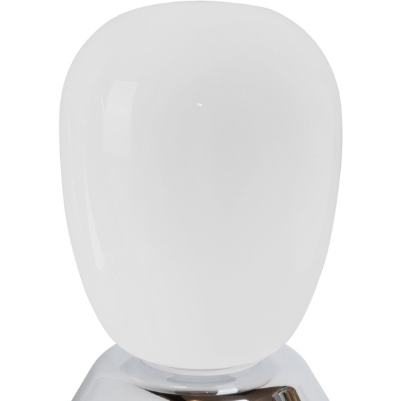 Настольная лампа диммируемая 10W 3000K матовый/хром Uovo III Lightstar 807914