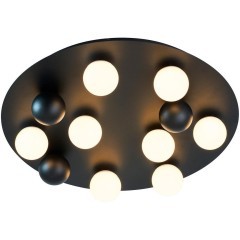 4693-8C, потолочный светильник, D430xH90, LEDx40W, 3900LM, 3000-6000K, included, remote control