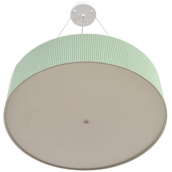 8326/5 MODERNI LN26 184 зеленый/белый, металл/текстиль/пластик Потолочный светильник E27 5*60W 220V GOFERA