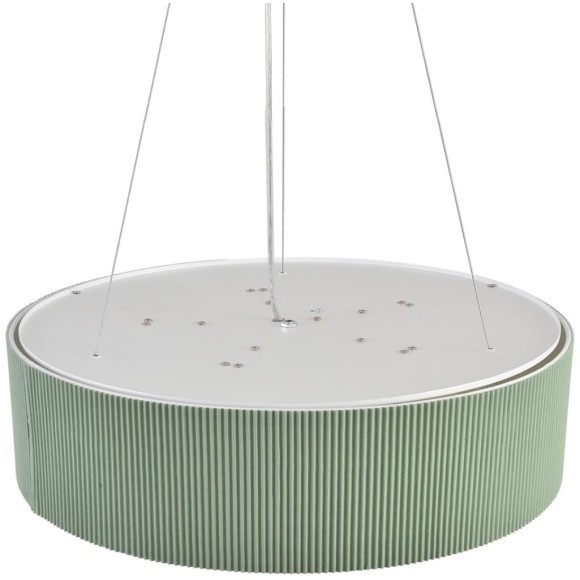 8326/5 MODERNI LN26 184 зеленый/белый, металл/текстиль/пластик Потолочный светильник E27 5*60W 220V GOFERA