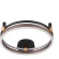 Светильник потолочный Crystal Lux FERNANDO PL48W LED COFFEE/BLACK