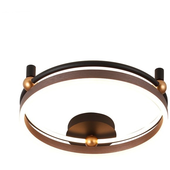 Светильник потолочный Crystal Lux FERNANDO PL48W LED COFFEE/BLACK Светильник потолочный Crystal Lux FERNANDO PL48W LED COFFEE/BLACK