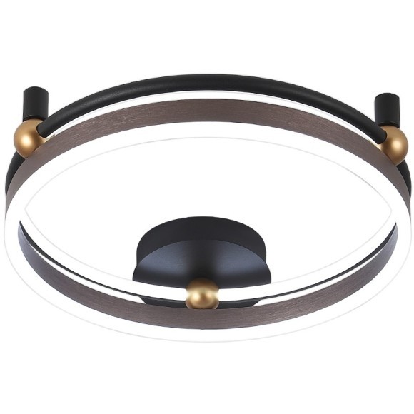 Светильник потолочный Crystal Lux FERNANDO PL48W LED COFFEE/BLACK Светильник потолочный Crystal Lux FERNANDO PL48W LED COFFEE/BLACK