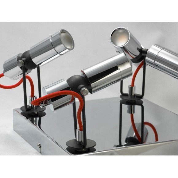 Спот потолочный Lussole LSP-9925 ROME IP21 светодиодный 4xLED 20W