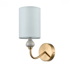 6590/1W CLASSI LN24 латунь/мятный зеленый, металл, керамика/текстиль Бра E14 1*40W 220V ANRI 6590/1W CLASSI LN24 латунь/мятный зеленый, металл, керамика/текстиль Бра E14 1*40W 220V ANRI